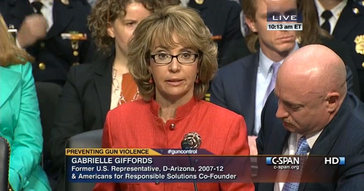 Gabby Giffords Pleads For Action On Gun Violence At Congressional Hearing