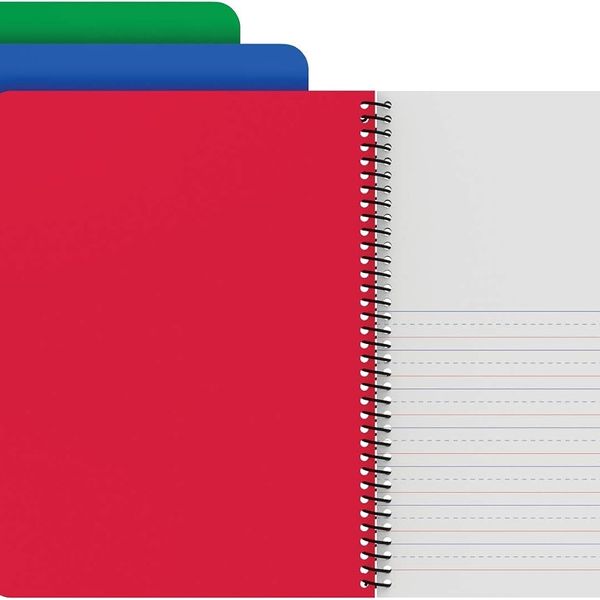 Oxford Primary Spiral Notebooks for Writing/Drawing Practice