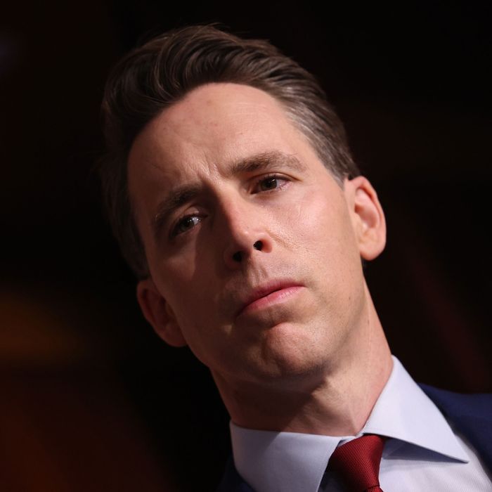 Josh Hawley’s Masculine Failures