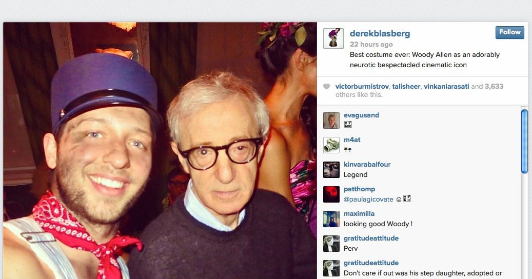 Woody Allen Went As Woody Allen for Halloween, and He Nailed It