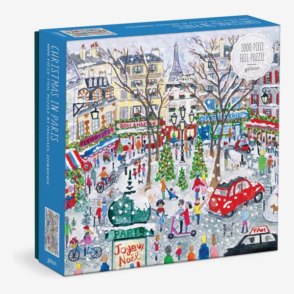 Galison Christmas in Paris 1000-Piece Puzzle