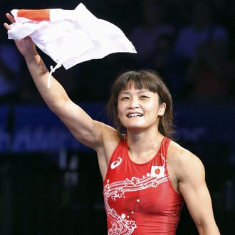 Japan's Icho claims 10th world wrestling title