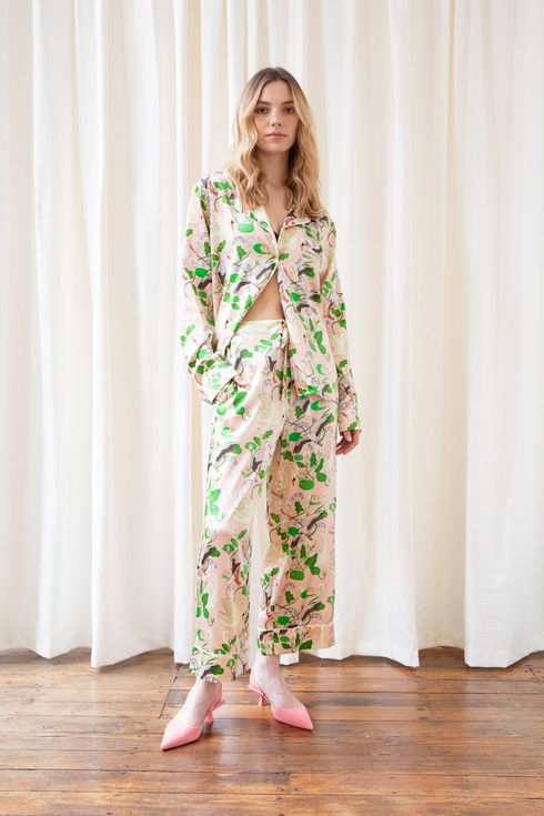 Serena Floral Print Pyjama Top