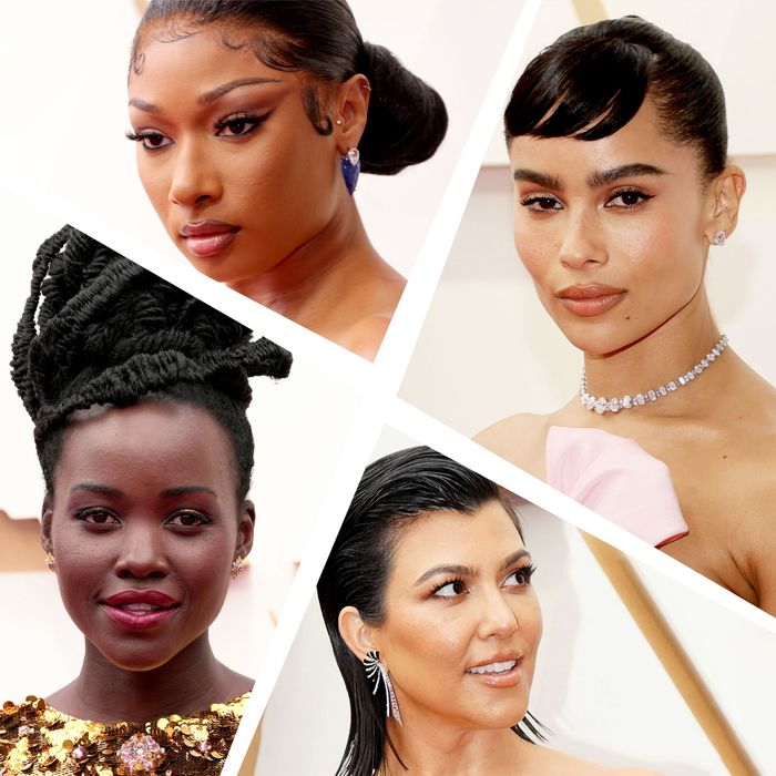 dobbeltlag Mængde af forhistorisk Oscars 2022: The Best Hair, Makeup and Beauty On the Carpet