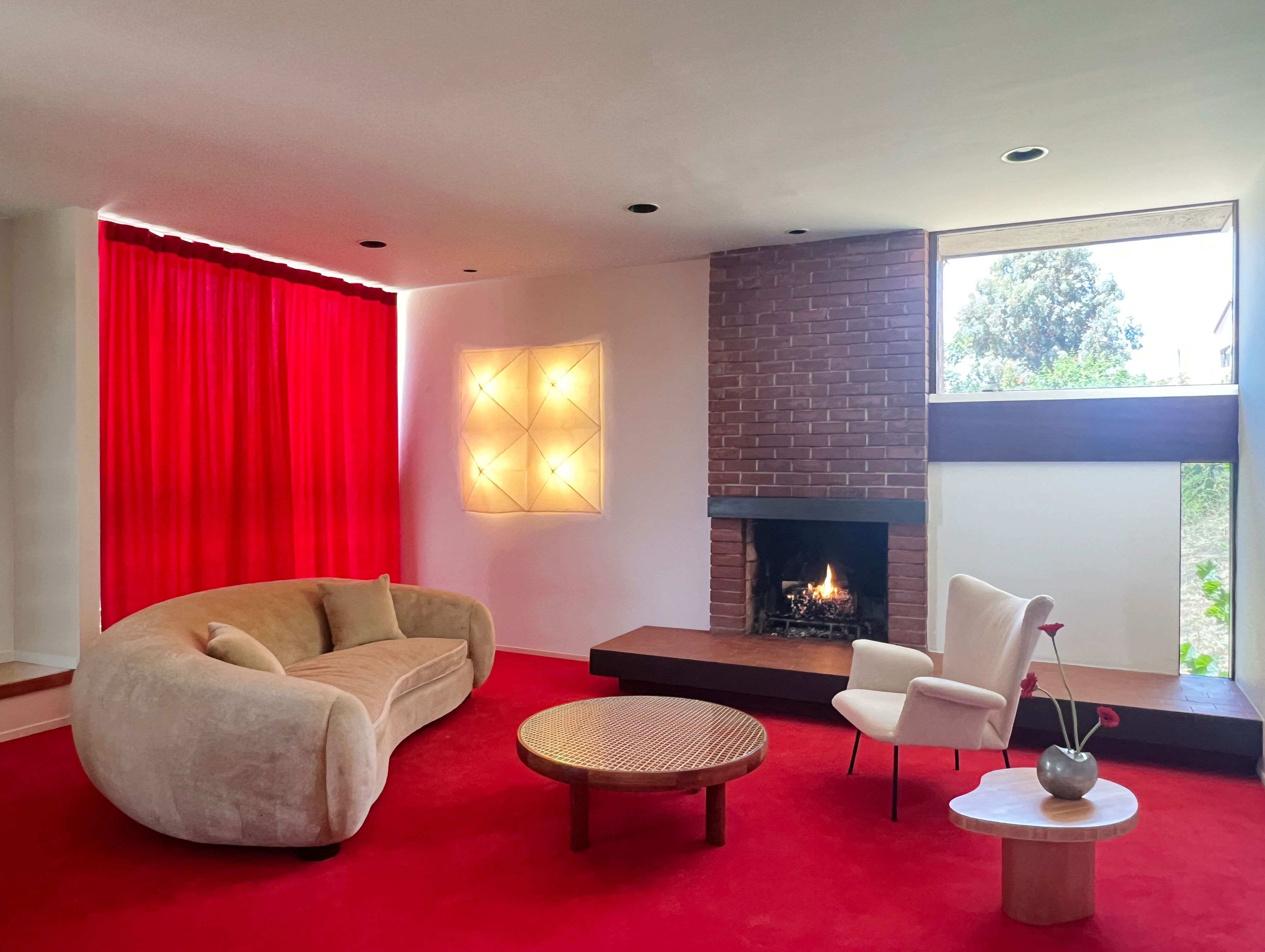 Top Trending] Supreme Symbol Red Version Living Room Rug - Maria