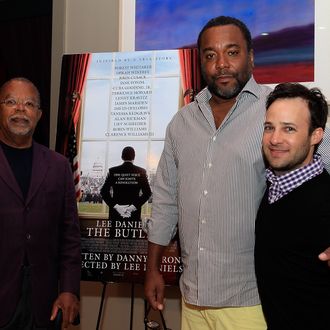 MARTHA'S VINEYARD, MA - AUGUST 14: (L-R) Professor Henry Louis Gates Jr. director Lee Daniels and writer Danny Strong attend the 