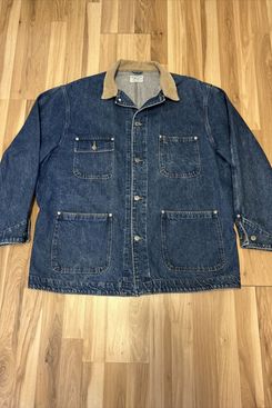 Vintage 80s Polo Ralph Lauren Denim Chore Jacket