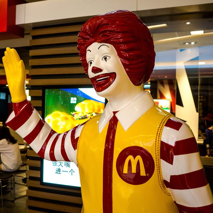 Man Chains Himself To Mcdonald'S