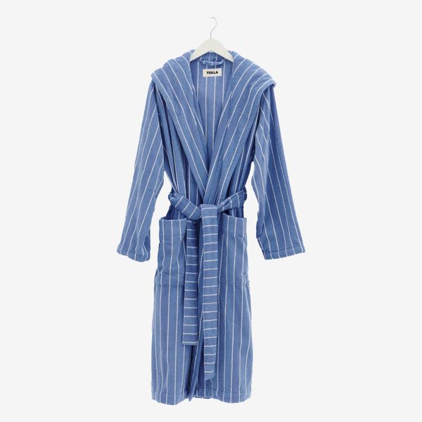 Tekla Terry Hooded Bathrobe