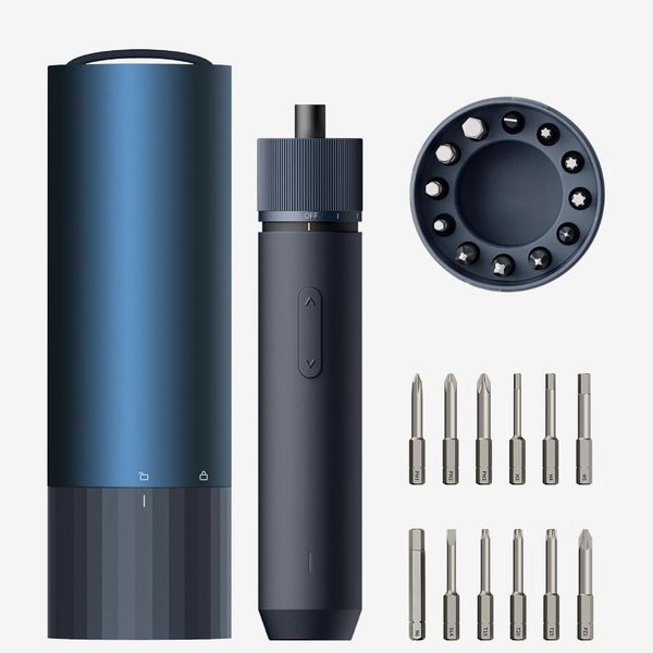 HOTO 12-in-1 Electric Screwdriver Rechargeable, Cordless Screwdriver Set