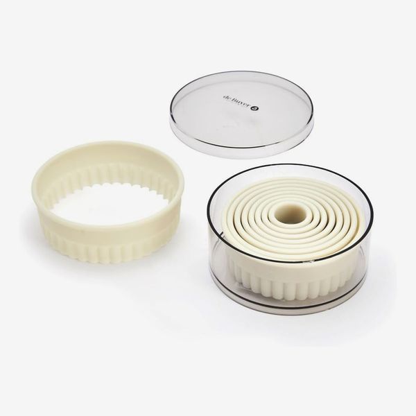 de Buyer Round Fluted Cookie Cutters Set