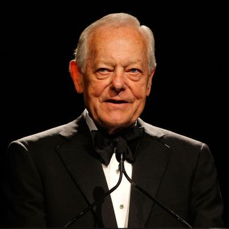 NEW YORK - JUNE 03: Journalist Bob Schieffer speaks on stage during the 34th Annual AWRT Gracie Awards Gala at The New York Marriott Marquis on June 3, 2009 in New York City. (Photo by Jemal Countess/Getty Images for AWRT) *** Local Caption *** Bob Schieffer
