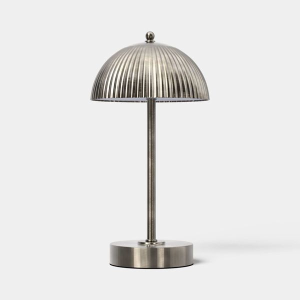 Threshold Double Metal Portable Table Lamp Brass