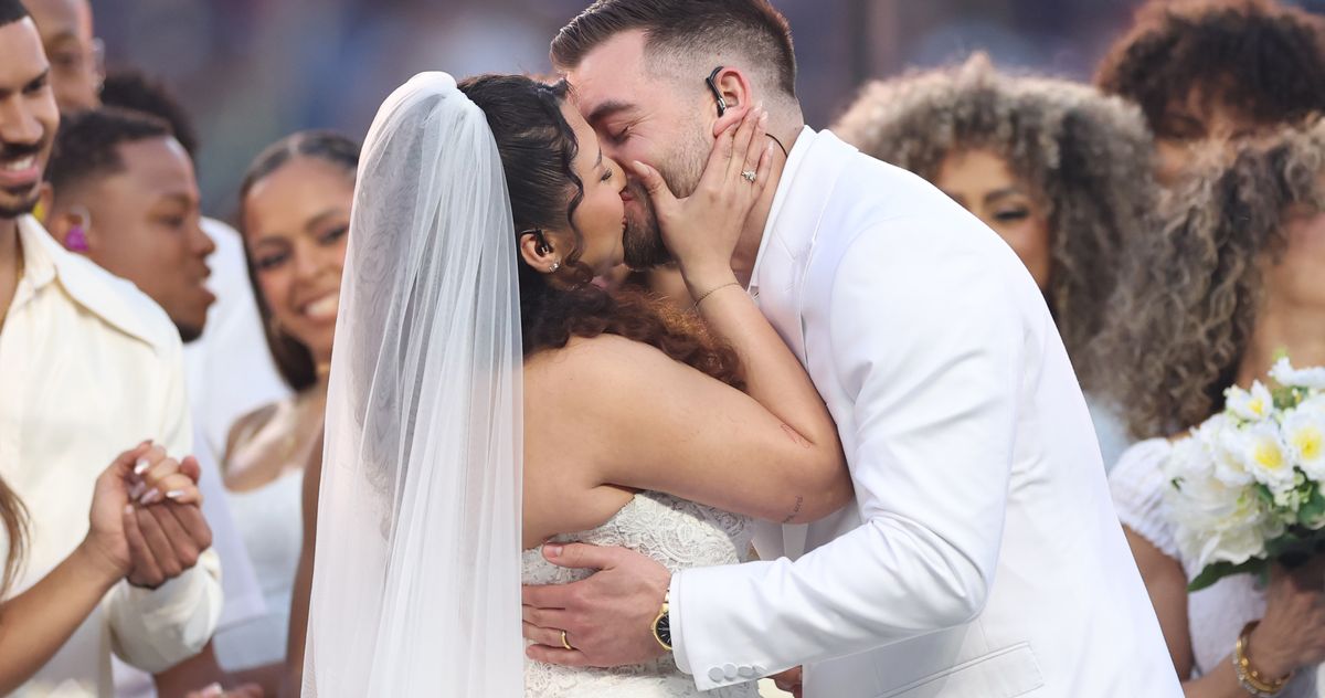That Was a Real Wedding During Bad Bunny's Halftime Show