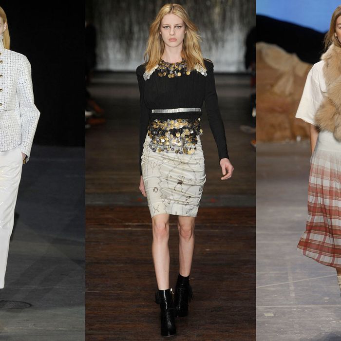 Looks from Alexander Wang, Altuzarra, and Band of Outsiders