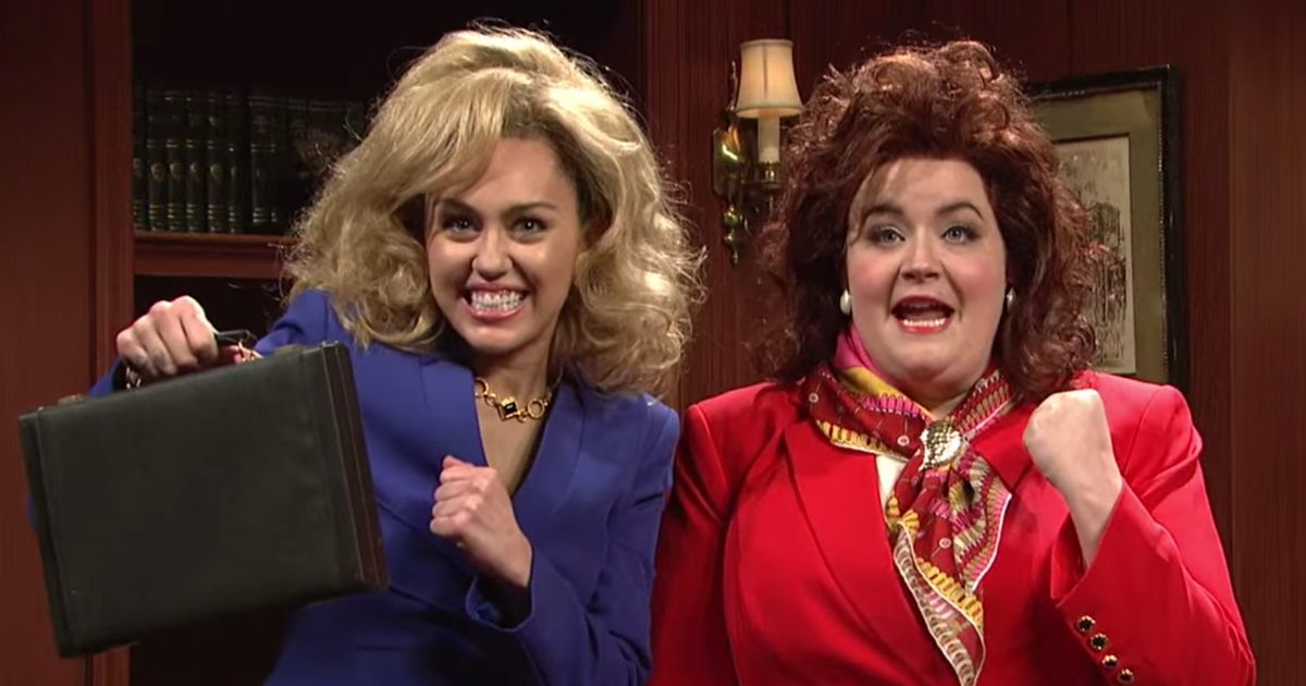 Miley Cyrus Battles Workplace Sexism in This Unaired SNL Sketch