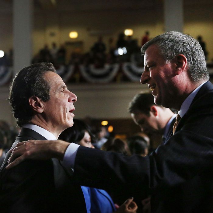 The Bill De Blasio Andrew Cuomo Feud A Retrospective 3745