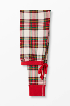 Hanna Andersson Women's Long John Pant In Family Holiday Plaid