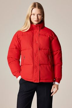 J.Crew Signature Puffer with PrimaLoft