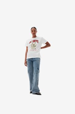 Ganni Relaxed Have a Nice Year T-Shirt
