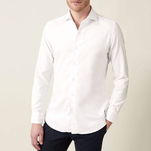 Camisa Oxford de algodón Luca Faloni