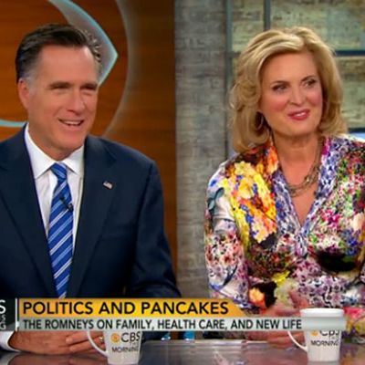 Holy florals, Ann Romney.