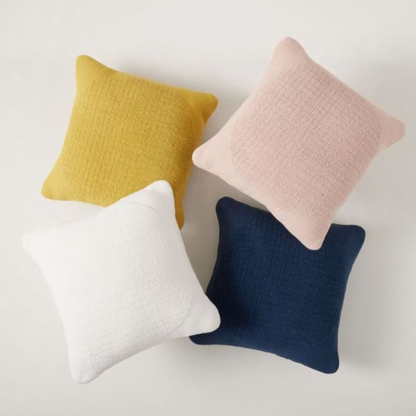 West Elm Tufted Circle Indoor/Outdoor Pillow