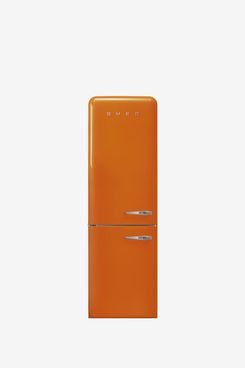 Smeg 50’s Retro Orange Bottom Freezer Refrigerator