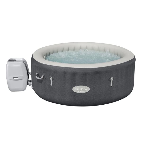 Bestway SaluSpa Hot Springs 4-6 Person Square Inflatable Hot Tub