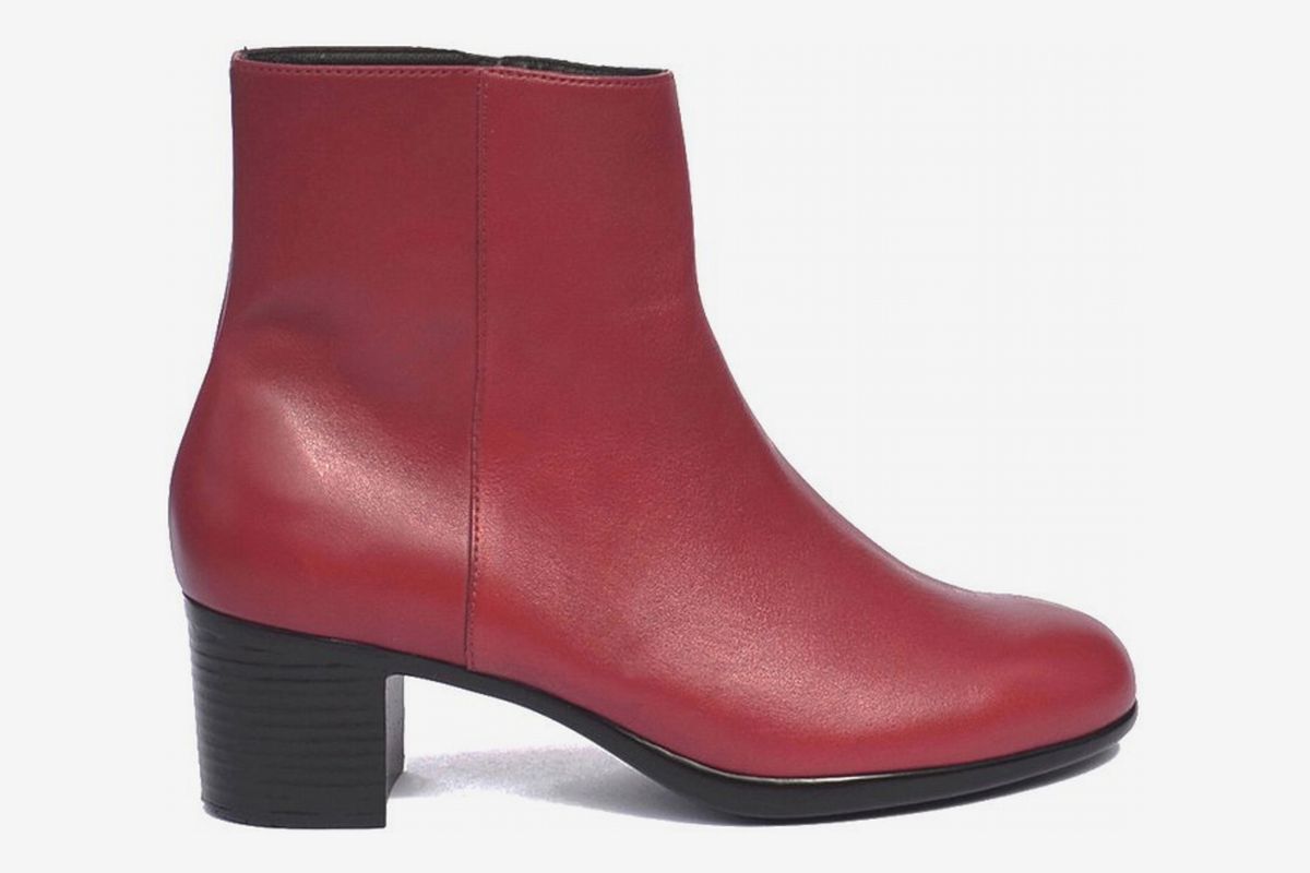 hopp zip up ankle boot