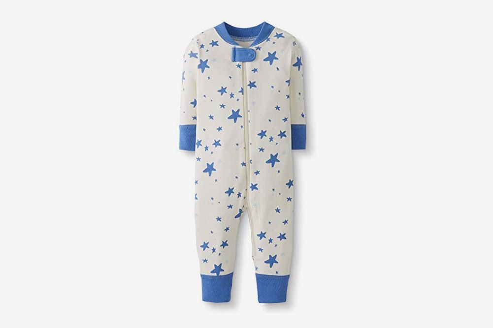 Moon and Back by Hanna Andersson Girls' One Piece Footless Pajamas 