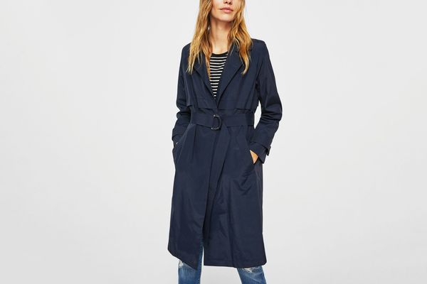 Mango Classic Belted Trench