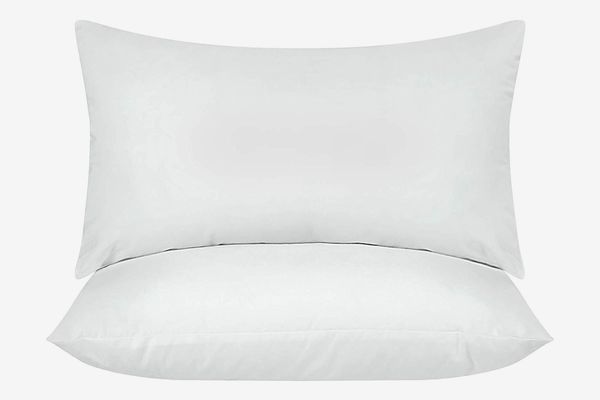 big white throw pillows