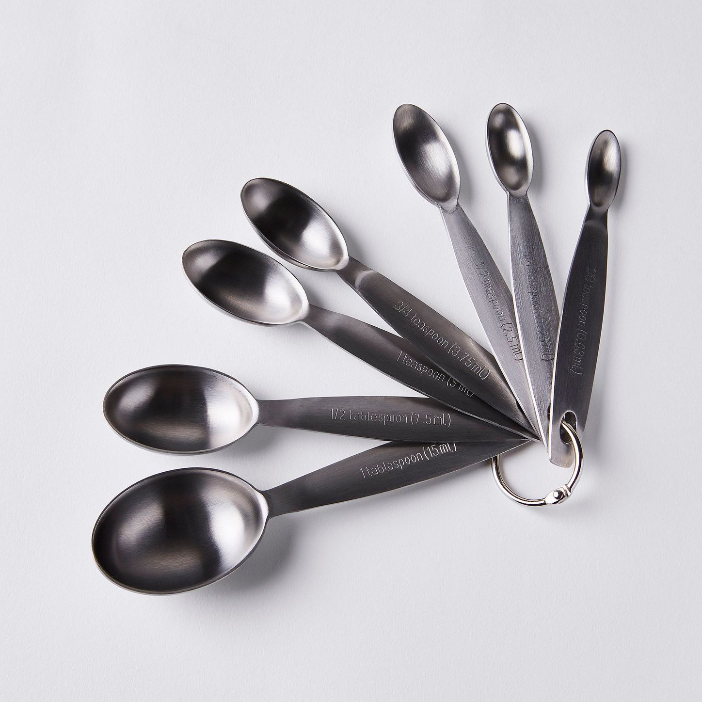 1 Tablespoon(15 mL | 3 Teaspoon | 1/16 Cup | 1/2 Oz.) Single Measuring  Spoon, Stainless Steel Rectangular Individual Measuring Spoons, Long Handle