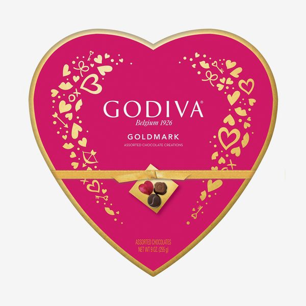 Godiva Valentine's Day Goldmark Assorted Chocolate Heart Box