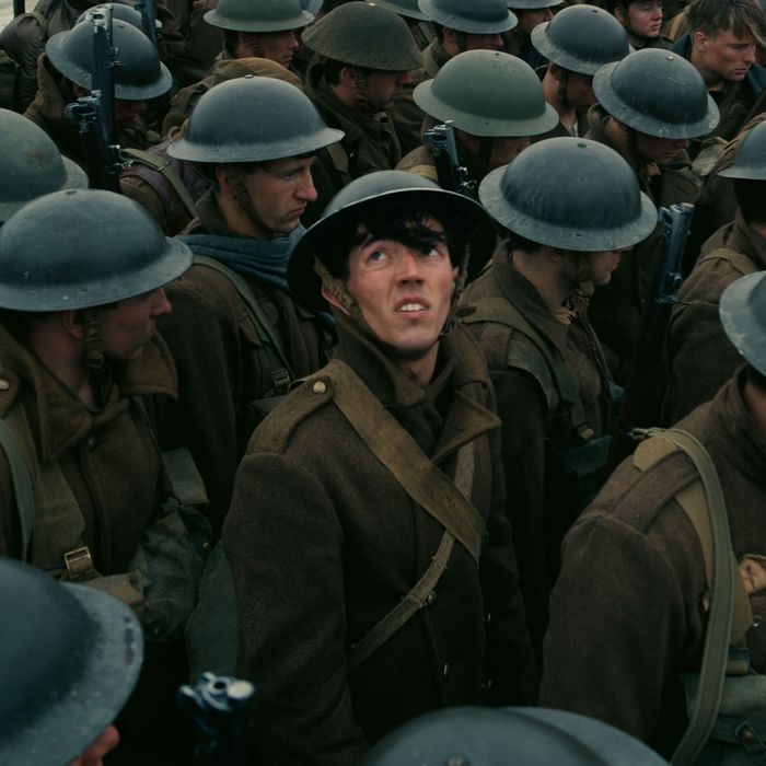 Soldater från filmen Dunkirk