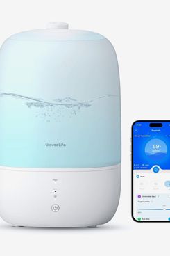 GoveeLife Smart Humidifiers for Bedroom, 3-Liter Top-Fill Cool Mist Humidifiers With Essential-Oil Diffuser