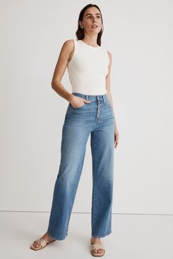 Madewell The Perfect Vintage Wide-Leg Jean in Ohlman Wash