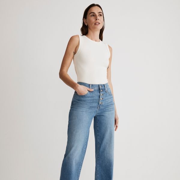 Madewell The Perfect Vintage Wide-Leg Jean in Ohlman Wash