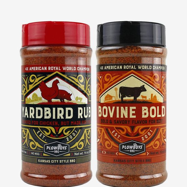 Plowboys BBQ Yardbird Rub and Bovine Bold Seasoning