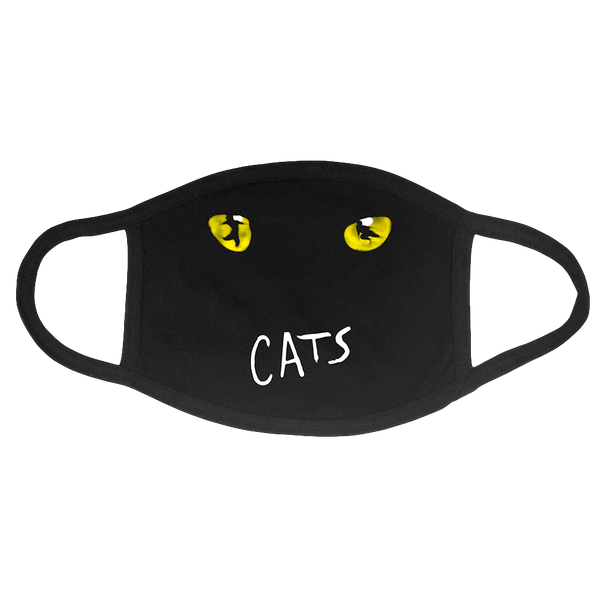 Mask Up, Curtain Up Face Mask, ‘Cats’