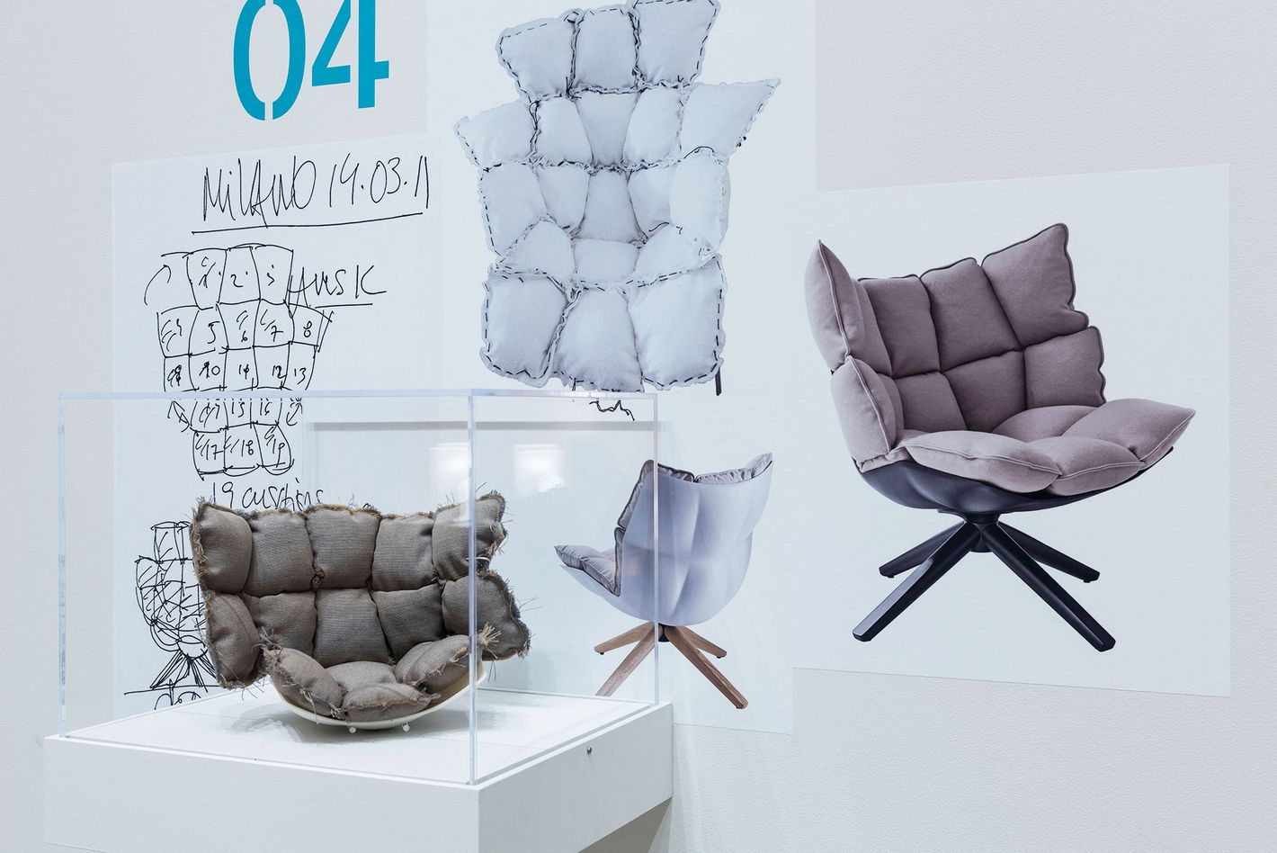 the modern archive - Seriti Chair Prototype by Patricia Urquiola