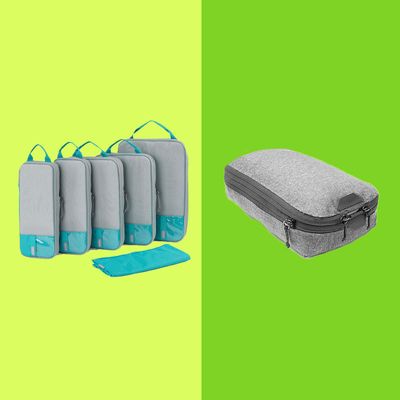 Weekender Two-Sided Travel Laundry Bag: Packing Cubes