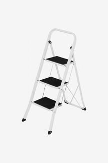 Best Choice Products Portable Folding 3-Step Heavy-Duty Steel Ladder
