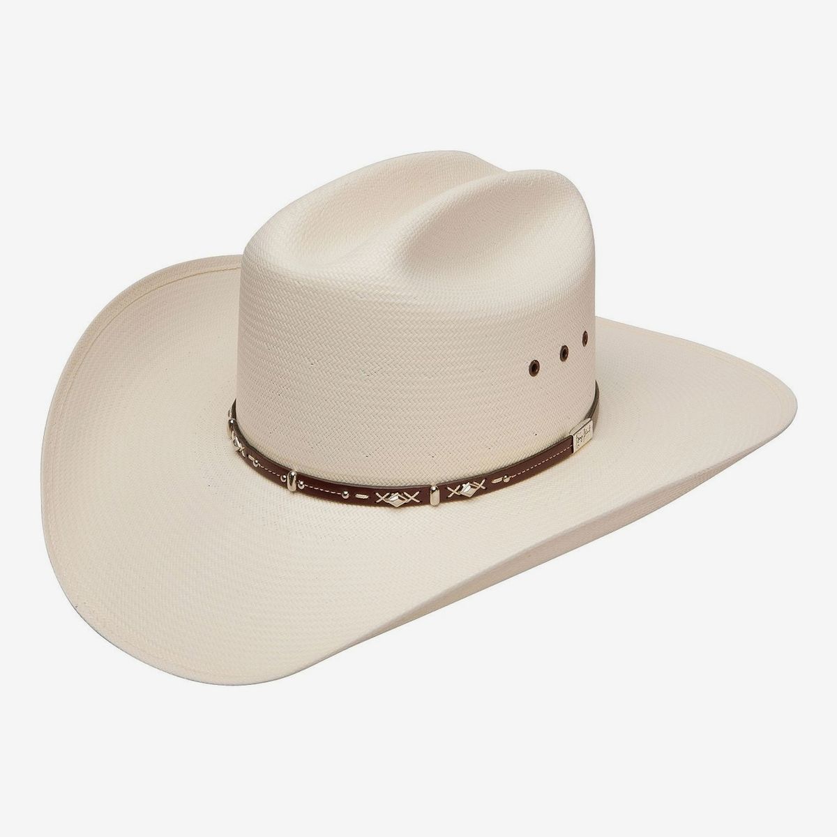 Cowboy Hat Tie Slide Clip Riding Gift 