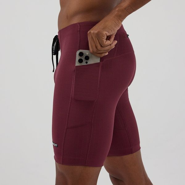 Bandit Men's Gridlock 7 Pocket Half Tights - Fig