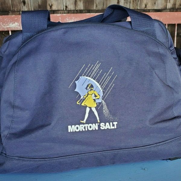 Morton Salt Vintage Duffel Bag