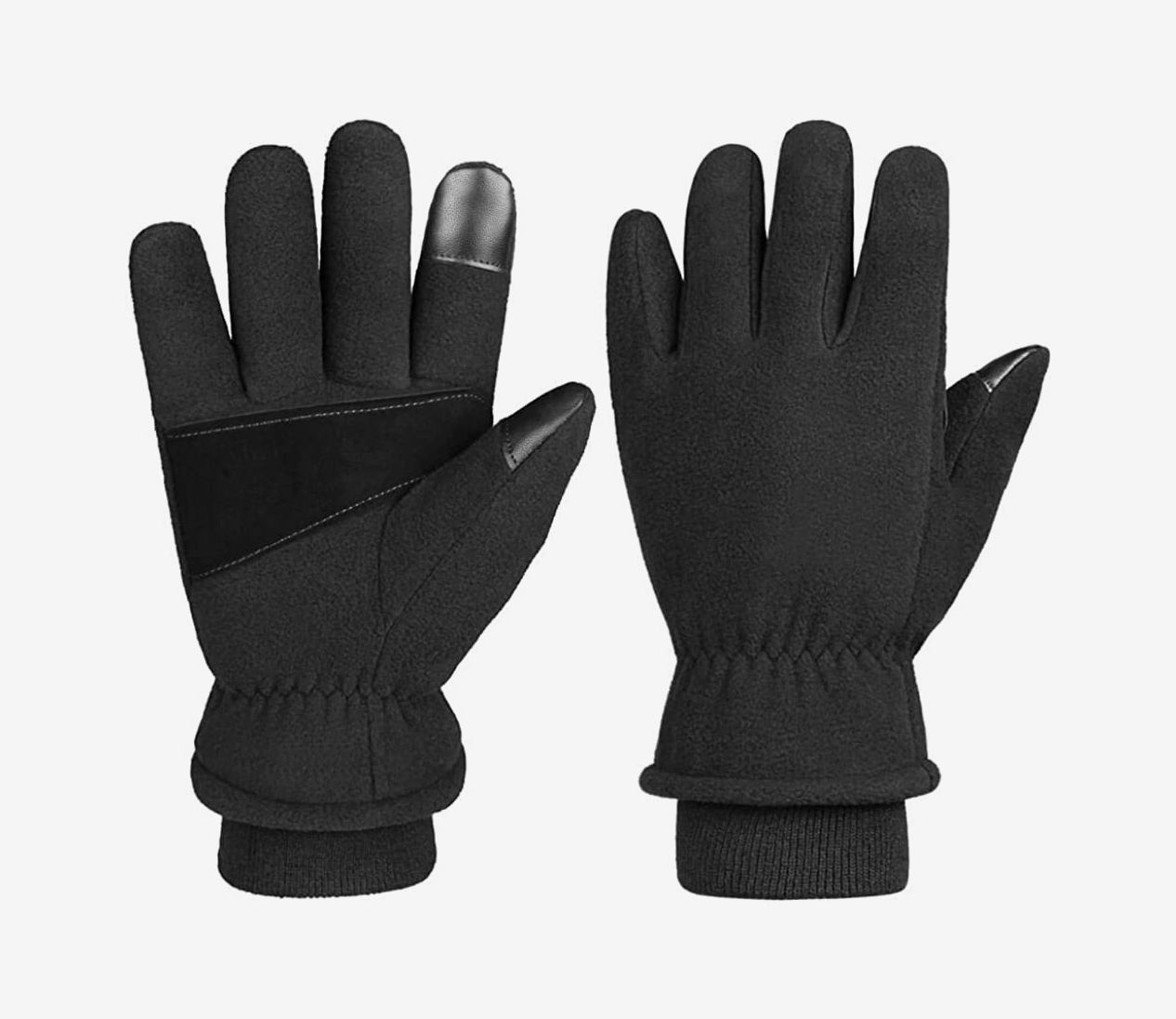 Winter Womens Gloves Windproof Waterproof Plush Warm Touch Screen Soft Mittens