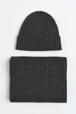 H&M Wool Hat and Scarf Set
