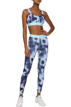 Iris & Ink Tie-dye Stretch Leggings